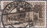 Germany Saargebiet postage stamp plate flaw Mi.113I