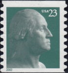 US 2002 postage stamp George Washington 3617