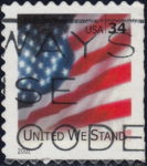 US 2002 postage stamp United We Stand 3549B