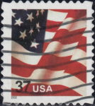 US 2002 postage stamp Flag 37 3635