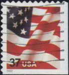 US 2002 postage stamp Flag 37 3636