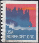 US 2004 postage stamp Sea Coast Nonprofit Org. 3864