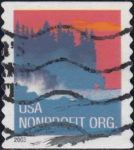 US 2003 postage stamp Sea Coast Nonprofit Org. 3874
