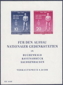 Germany DDR GDR 1955 anniversary of Liberation souvenir sheet Bl.11I