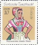 DDR 1723 Sorbische Mädchen-Tanztrachten