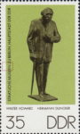 GDR 1976 postage stamp Walter Howard Hermann Duncker DDR 2144