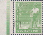 Germany 946I postage stamp flaw