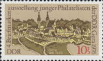 GDR 1976 postage stamp Philatelic Exhibition Gera DDR 2153I