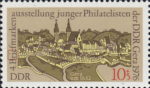 GDR 1976 postage stamp Philatelic Exhibition Gera DDR 2153II