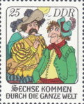 GDR 1977 postage stamp fairy tale DDR 2284I