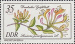 Germany postage stamp Lonicera periclymenum
