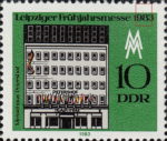 GDR stamp Leipzig Spring Fair 1983