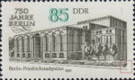 Germany 750 anniversary of Berlin postage stamp plate flaw