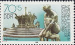 Germany 1989 Teufelsbrunnen postage stamp plate flaw 3266I