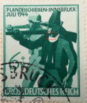 Deutsches Reich 1944 plate flaw 897II