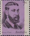 Australia Marcus Clarke postage stamp variety