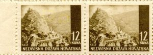 Croatia 12 kuna postage stamp