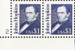 USA Johns Hopkins postage stamp