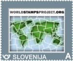Personalized stamp Slovenia WorldStampsProject.org