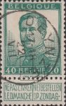 Belgium 1913 postage stamp king Albert I