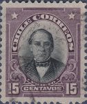 Chile correos 15 centavos José Joaquín Prieto postage stamp