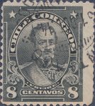 Chile correos 8 centavos Ramón Freire postage stamp