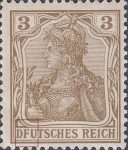 Germany 1902 postage stamp plate flaw DFUTSCHES