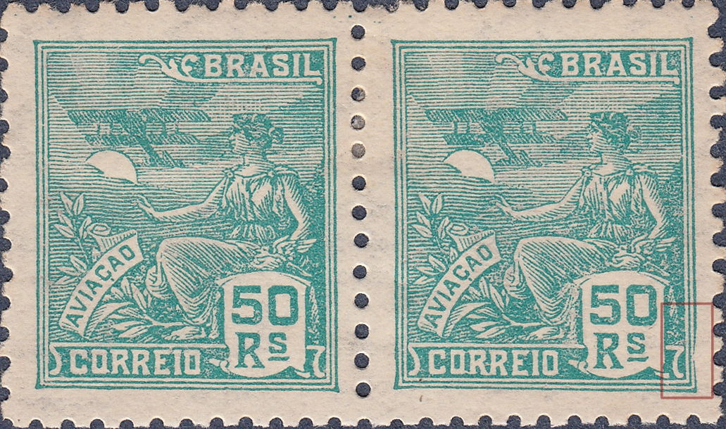 BRAZIL - C53 - Brapex S/S stamp-on-stamp - unused NGAI - 1943