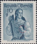 Österreich Steiermark Trachten Salzkammergut Briefmarke
