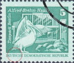 German Democratic Republic Alfred-Brehm-Haus Tierpark Berlin stamp error