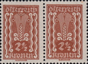 Austria Agriculture Labor and Industry postage stamp variety